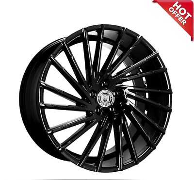 #ad #ad 4ea 20quot; Staggered Lexani Wheels Wraith Gloss Black Rims S41 $1588.00