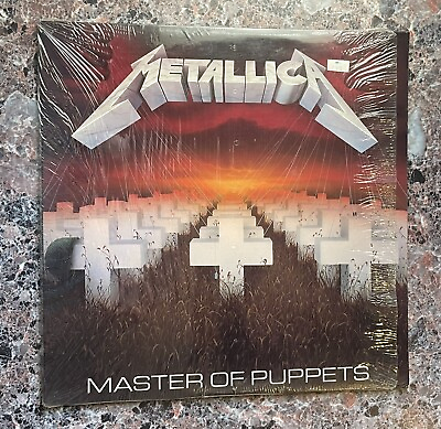 #ad Metallica Master Of Puppets Vinyl SHRINK 60439 1 First Press 1986 VG EXC Tested $229.99