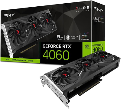 #ad Geforce RTX™ 4060 8GB XLR8 Gaming Verto RGB Triple Fan Graphics Card DLSS 3 $464.99