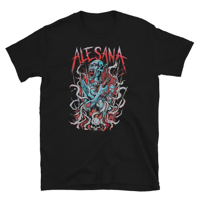 #ad Vtg Alesana Band Heavy Cotton S 5XL Black Unisex Classic Tee Shirt MM1312 $18.04