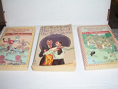 #ad 3 books by P.G. WODEHOUSE Jeeves in the Morning amp; 2 more $9.95