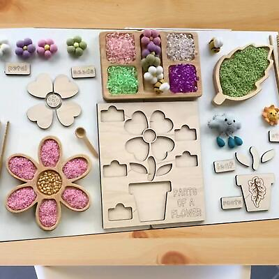 #ad Wooden Puzzle Portable Early Learning for Children Boys Girls Birthday Gift $16.69