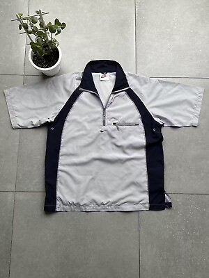 #ad Nike 90’s Amazing Zipped Vintage Nylon Shirt Men’s Size L $150.00