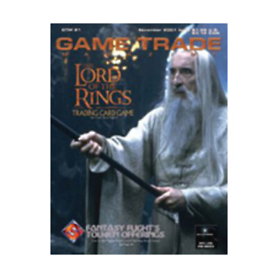 #ad Alliance Game Trade Mag #21 quot;Lord of the Rings Trading Card Gamequot; Mag VG $5.50