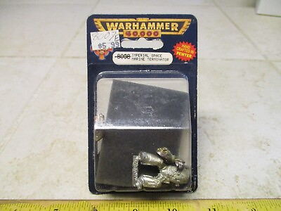 #ad Warhammer 40k Citadel Miniatures Imperial Grey Knight Terminator 8008 New Space $39.95