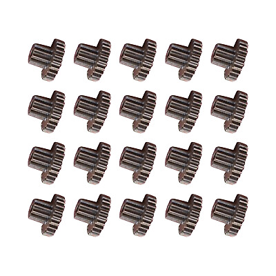 #ad 20PCS Teeth Double Layer Gears Reduction Gear Group 22T10T DIY Small Toy Car $3.29