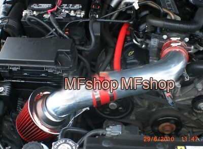 #ad Red For 2007 2011 Jeep Wrangler 3.8L V6 Air Intake System Kit Filter $65.00