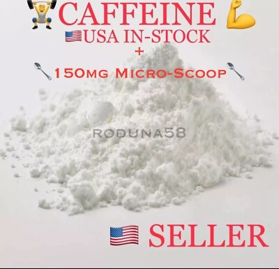 #ad #ad 100% CAFFEINE anhydrous Powder 2oz. Body Power Energy Focus Mind Health $7.98