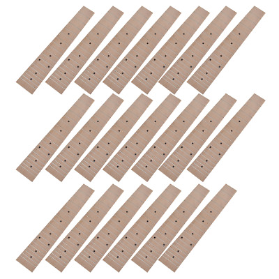 #ad 23 inch Concert Ukulele Parts Fretboard Fingerboard 18 Fret Maple Pack of 20 $88.99