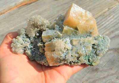#ad Calcite Crystal Cluster Unique Cubic Starburst Crystal Formations Energy Healing $55.00