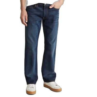 #ad Lucky Brand “361 Vintage” Medium Wash Straight Leg Jeans Size 34 X 32 $25.00