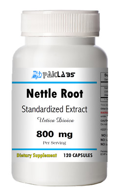 #ad Stinging Nettle Root Standardized Extract 800mg Serving 120 Capsules Big Bottle $17.08