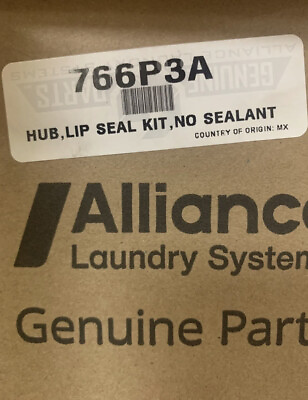 766P3A SPEED QUEEN WASHER HUB LIP SEAL KIT NO SEALANT NEW OPEN BOX OEM PART $145.00