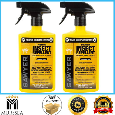 #ad Sawyer Products Premium Permethrin Insect Repellent for Clothing Gear amp; Tents $33.83