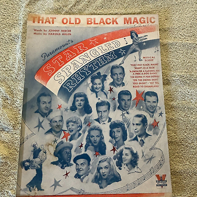 #ad That Old Black Magic sheet music from Star Spangled Rhythm $3.50