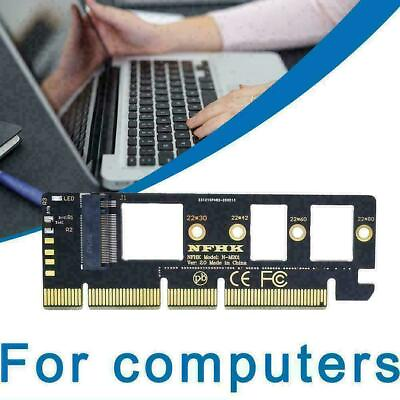 #ad NVMe M.2 NGFF SSD to PCI E PCI Express 3.0 x4 x8 x16 10 H2U0 Adapter For M8U1 $2.42