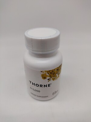 #ad Thorne Vitamin D 5000 D3 Supplement 60 Capsules 5000iu Support Exp 02 2026 $15.15