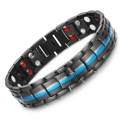 #ad Elegant Magnetic Bracelet Men Women Restore Balance Energy Arthritis Pain Joy $43.88