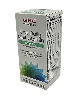 #ad GNC Women#x27;s One Daily Multivitamin 50 PLUS 60 Day Supply $13.10