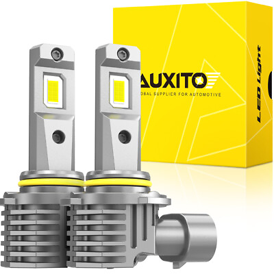 #ad AUXITO 9005 Headlight LED Bulb Conversion Beam High White Bright Super 6500K M6 $25.99