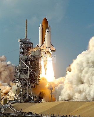 #ad SPACE SHUTTLE DISCOVERY LIFTS OFF FOR STS 91 MISSION 8X10 NASA PHOTO EP 446 $8.87
