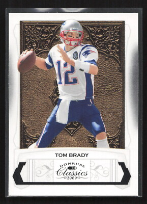 #ad Tom Brady 2009 Donruss Classics #59 $2.99