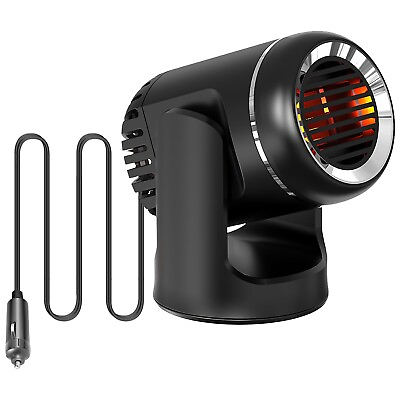 #ad Car Heater Portable Electric Heating Cooling Fan Defogger Defroster Demister 24V $17.64