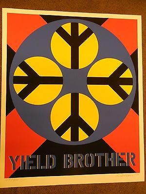 #ad Robert Indiana quot;Yield Brotherquot; 1971 Serigraph Hand Signed amp; Numbered $3750.00