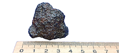 #ad Beautiful stone meteorite. Very beautiful shape visible traces of melting 32gr A $50.00
