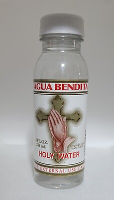#ad Holy Water Agua Bendita 8 Fl. Oz. $9.42