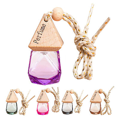 #ad 10pcs Empty Diffuser Car Perfume Air Freshener Hanging Ornament Gadget Bottles $23.05