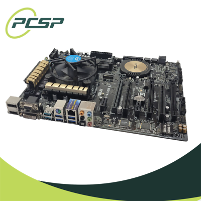 #ad ASUS Z97 A Intel LGA1150 4x DDR3 RAM slots M.2 USB 3.0 Motherboard w Heatsink $99.99