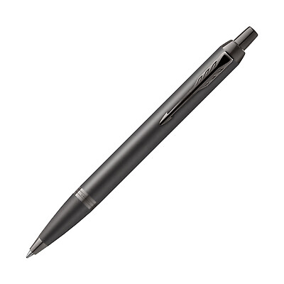 #ad Parker IM Monochrome Ballpoint Pen in Titanium NEW in Original Box $33.95