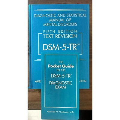 #ad New Diagnostic and Statistical Manual Disorders With The Pocket Guide NEW STOCK $56.52