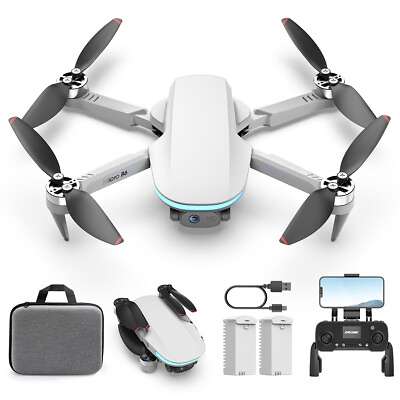 #ad B6 Drone Brushless GPS Mini Drone with 4K HD Camera WiFi FPV Foldable Quadcopter $72.99