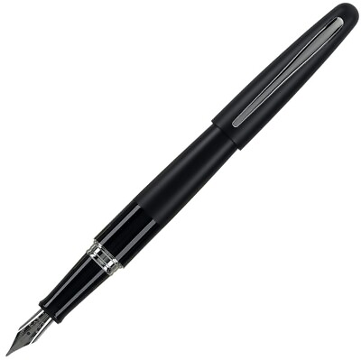 #ad Pilot Metropolitan Classic Fountain Pen in Black Stub Nib New P91114 $25.41