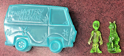 #ad Scooby Doo Tiny Mights Mini figures M.U.S.C.L.E. Scooby Doo amp; Shaggy Green $34.12