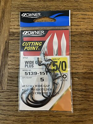 #ad Owner cutting point wide gap plus hook size 5 0 $9.88