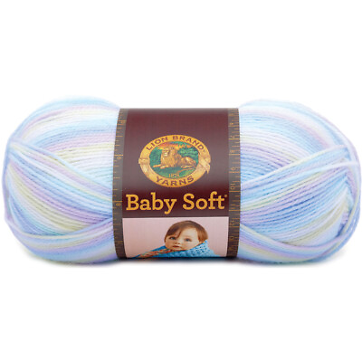 #ad Lion Brand Baby Soft Yarn Pastel Print 920 218 $14.35