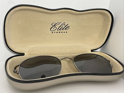 New Elite Smart Clip Polarized Magnetic Clip On Eyeglass Shades Sunglasses $18.19