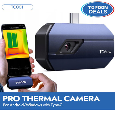 #ad Premium Infrared Thermal Temperature Imager Camera Ultra High IR 4 Android USB C $219.00