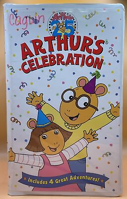 #ad Arthur Arthur#x27;s Celebration VHS 2001 Clamshell **Buy 2 Get 1 Free** $4.79