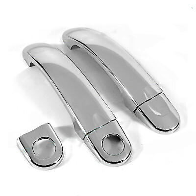 #ad Chrome Upgrade Cover Cap Trim Set For 1998 2010 VW New Bettle Side Door Handle $11.38