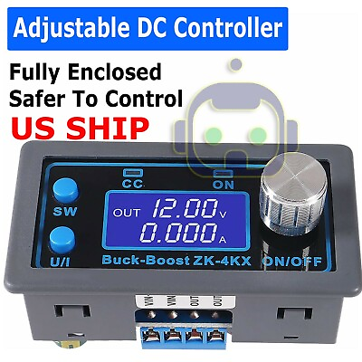 #ad DC Adjustable Step Up Down Buck Boost Power Supply Voltage Regulator Module NEW $14.49
