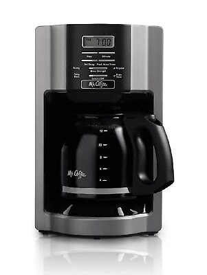 #ad Mr. Coffee 12 Cup Programmable Coffee Maker Rapid Brew Auto Shut Off $39.99