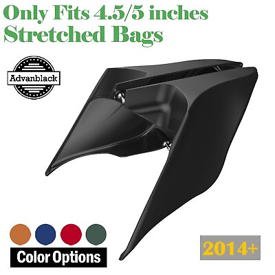 #ad Color Match Stretched Extended Side Cover Fits Harley Touring 14 by Advanblack $459.00