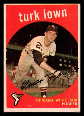 #ad 1959 Topps Turk Lown White back #277 Chicago White Sox $1.97