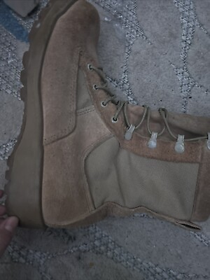 #ad Military Gore Tex Coyote Brown Combat Army Boots Men Size 7 #798 $40.00