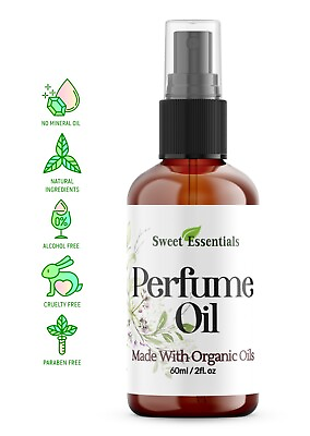 #ad Deliciously Sweet Premium Fragrance Perfume Oil 2oz Made w Organic Oils $10.99
