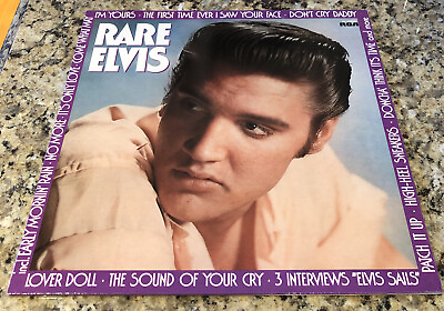 #ad ELVIS PRESLEY “RARE ELVIS” LP RCA Records PL 42935 Orange Label. Import France $36.78
